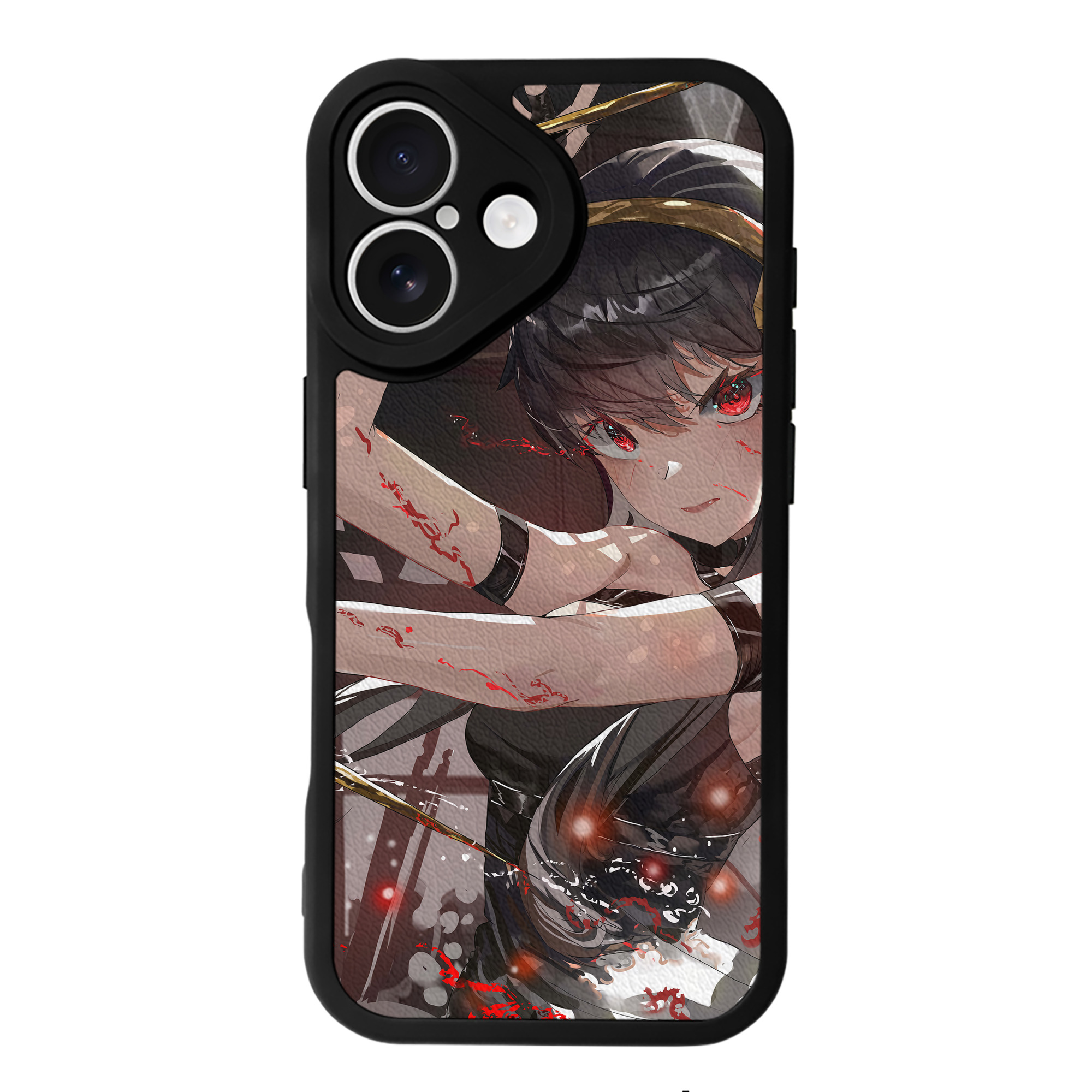 （画像用） SPY×FAMILY间谍家家酒 【iPhone 16シリーズ対応】シリコンスマホケース（レザー調） 材質：シリコン